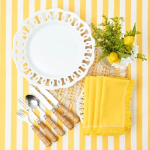 Best Sale White Lace Dinner Plates (Set Of 4) Dinner Plates