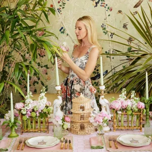 Cheap White Parrot Candle Holder (Pair) Candle Holders