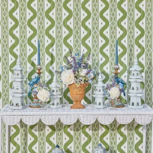 Outlet White Porcelain Pagoda Decoration Set Decoration Sets