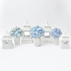 Hot White Rattan Decoration Set Decoration Sets