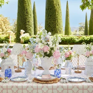 Cheap White Rattan Decoration Set Rattan Tableware