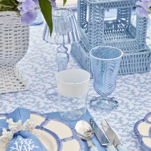 Store White Ribbon Water Glasses (Set Of 4) Glasses