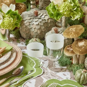 Store White Ribbon Water Glasses (Set Of 4) Glasses