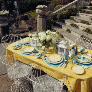 Fashion Yellow Melograno Tablecloth Tablecloths