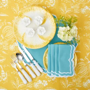 Fashion Yellow Melograno Tablecloth Tablecloths