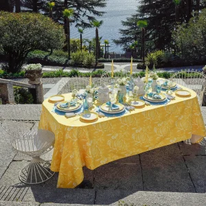Fashion Yellow Melograno Tablecloth Tablecloths