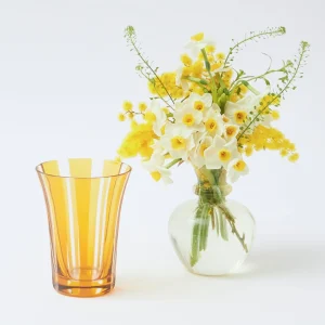 Online Yellow Positano Glasses (Set Of 4) Glasses